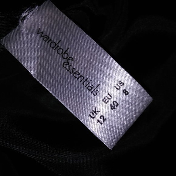 Wardrobe Essentials Jacket Coat Size 8 Black Red Plaid Zip & Snap Pit to Pit 21" - Picture 14 of 15